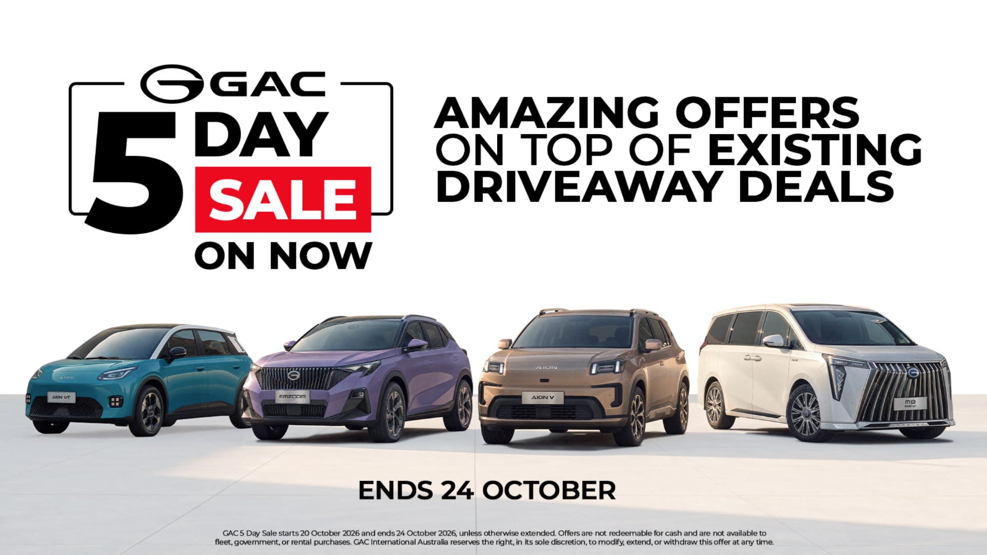 5 DAY SALE