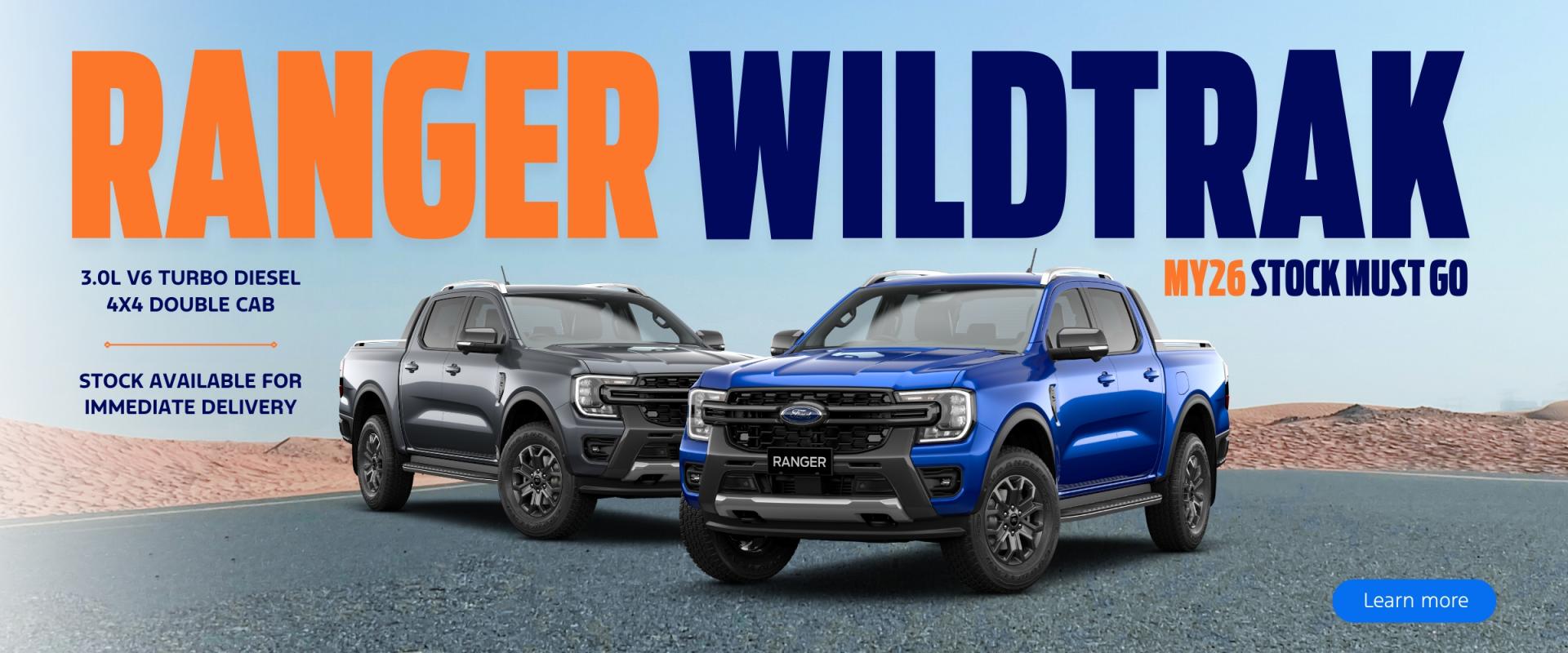 Ranger Wildtrak Clearance