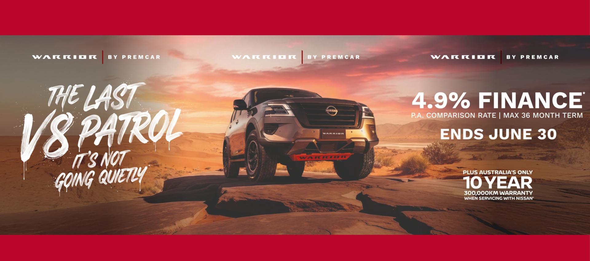 Nissan Patrol Warrior Offer