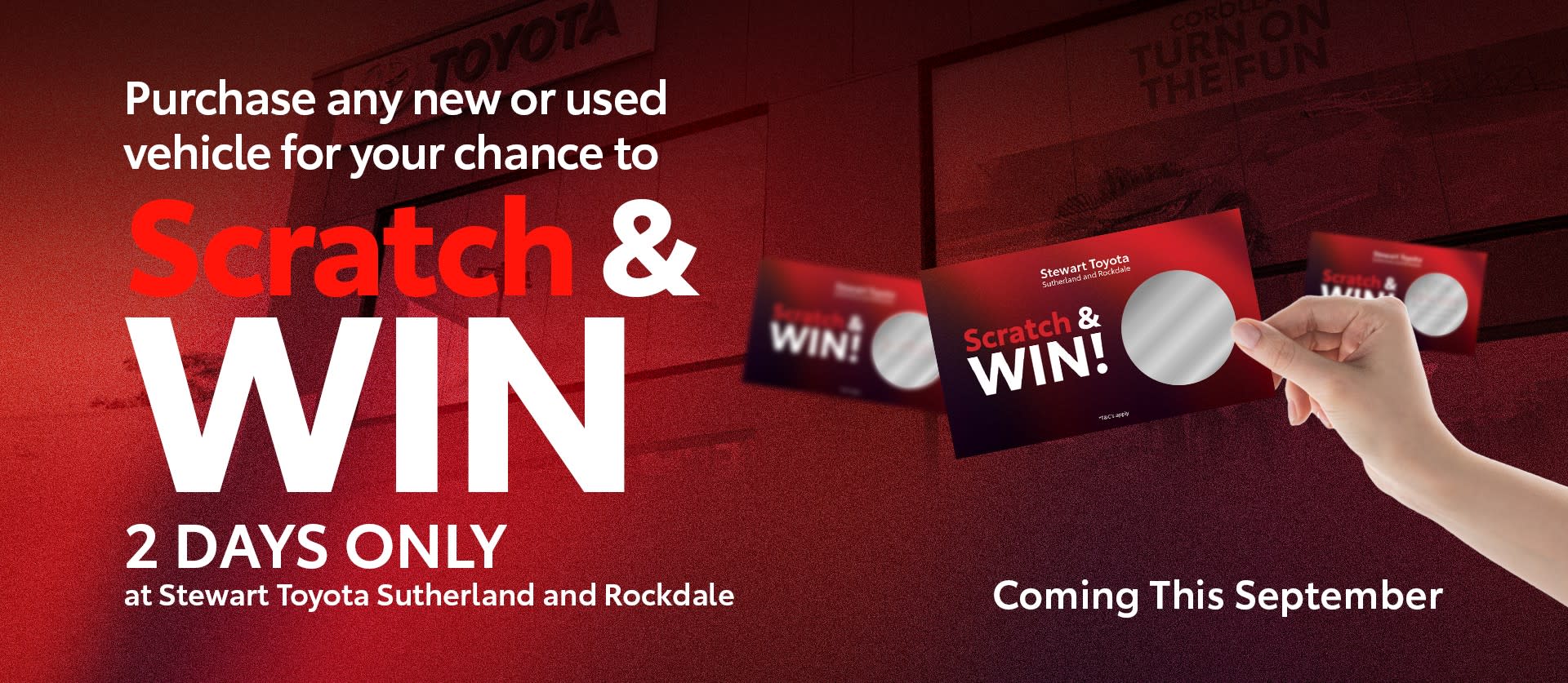 Stewart Toyota Scratch & Win 