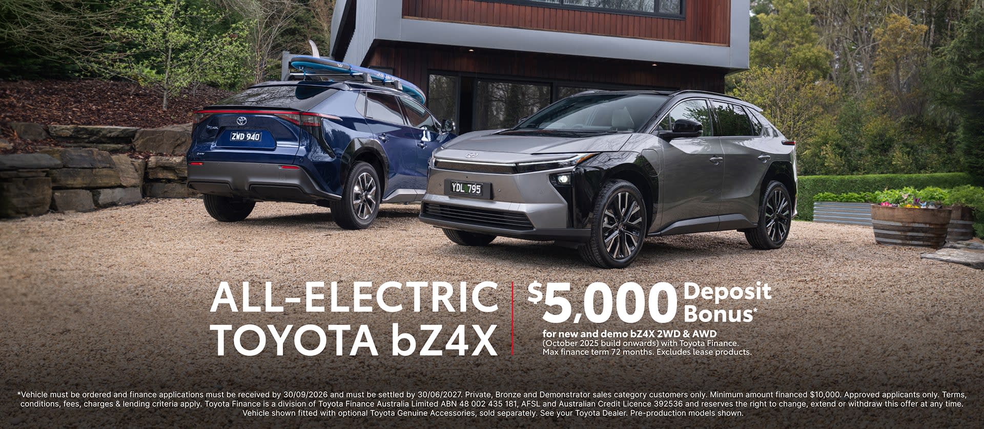 bZ4X Deposit Offer - July