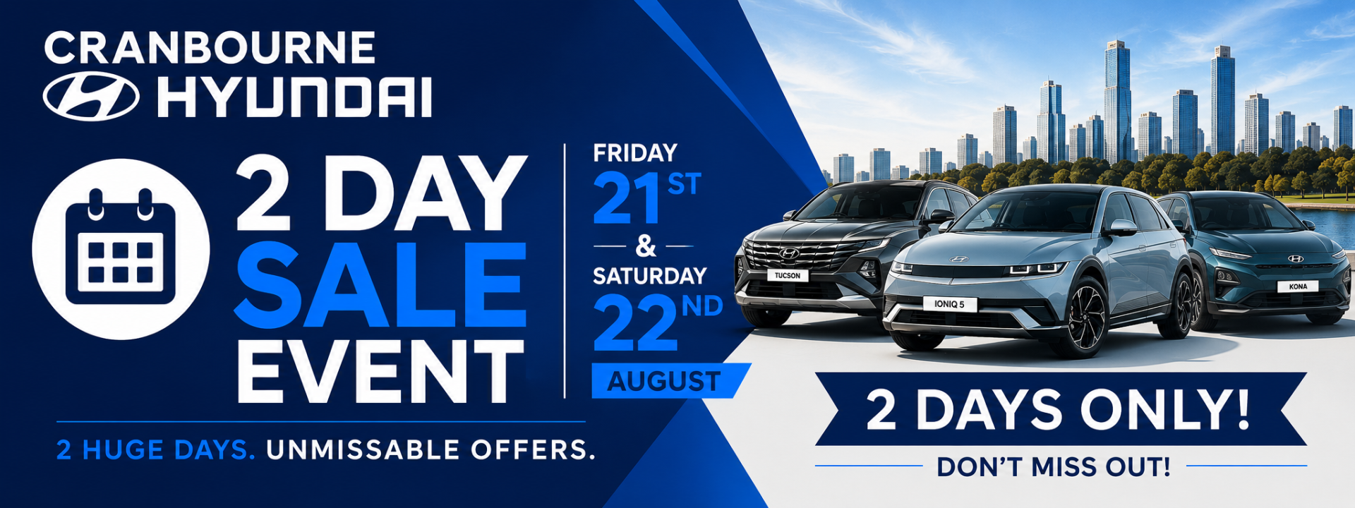 2 Day AUG Sale