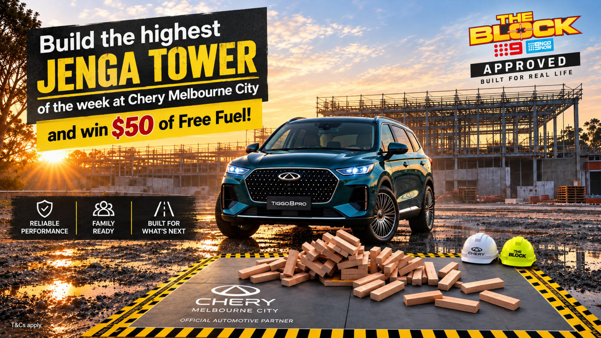 Free Fuel Jenga