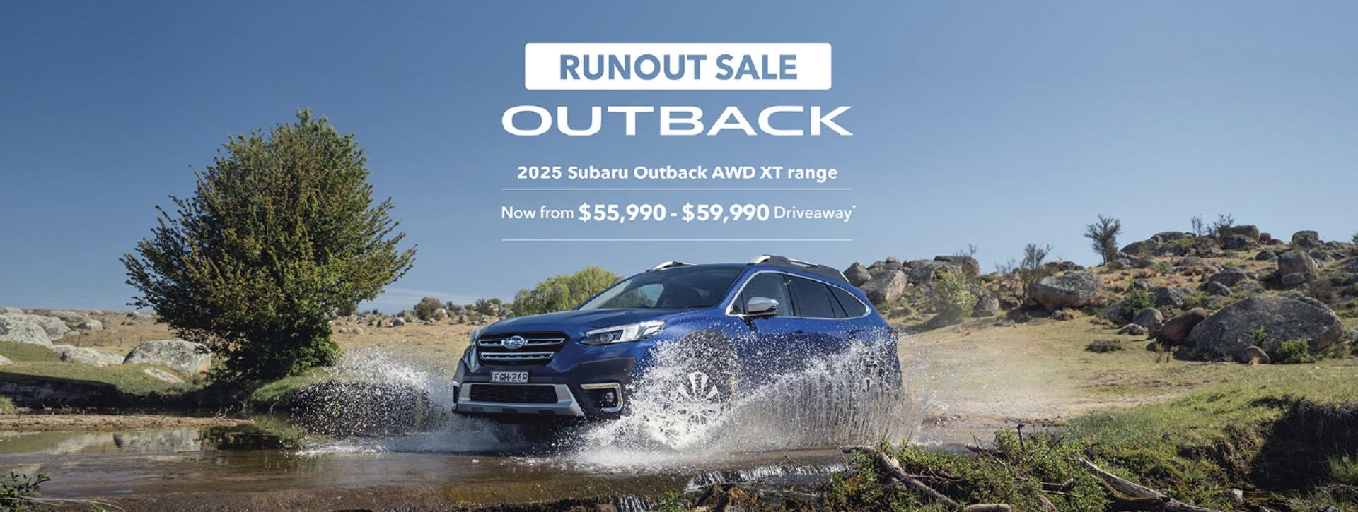Subaru Outback Banner 1443 by 545