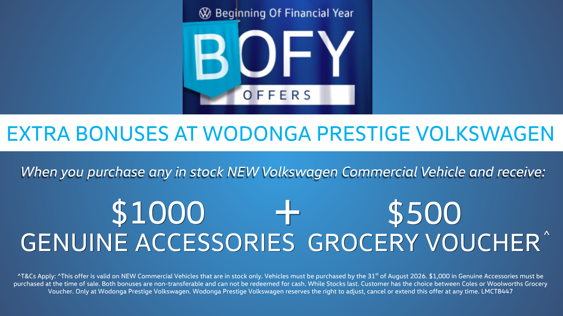 BOFY BONUS OFFERS COMMERCIAL