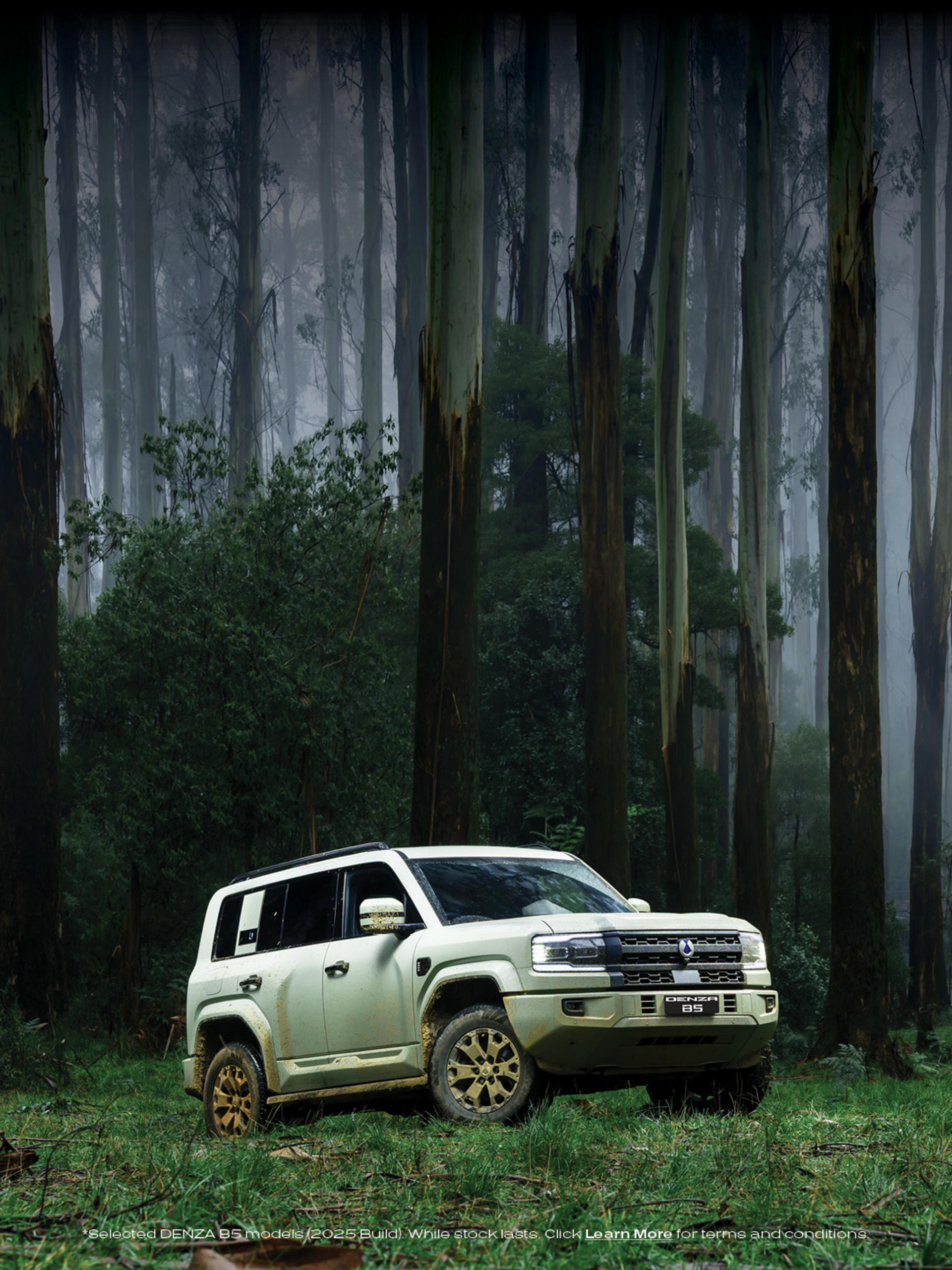 DENZA B5 FROM $74,990 DRIVEAWAY*