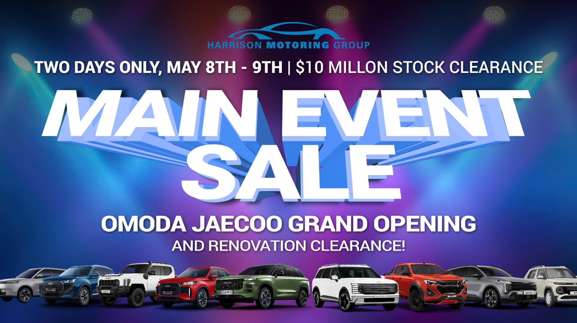 Main Event Sale