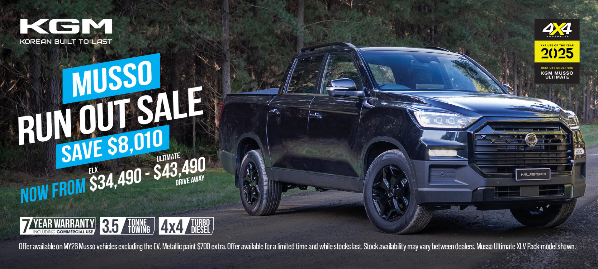 A new car promotion