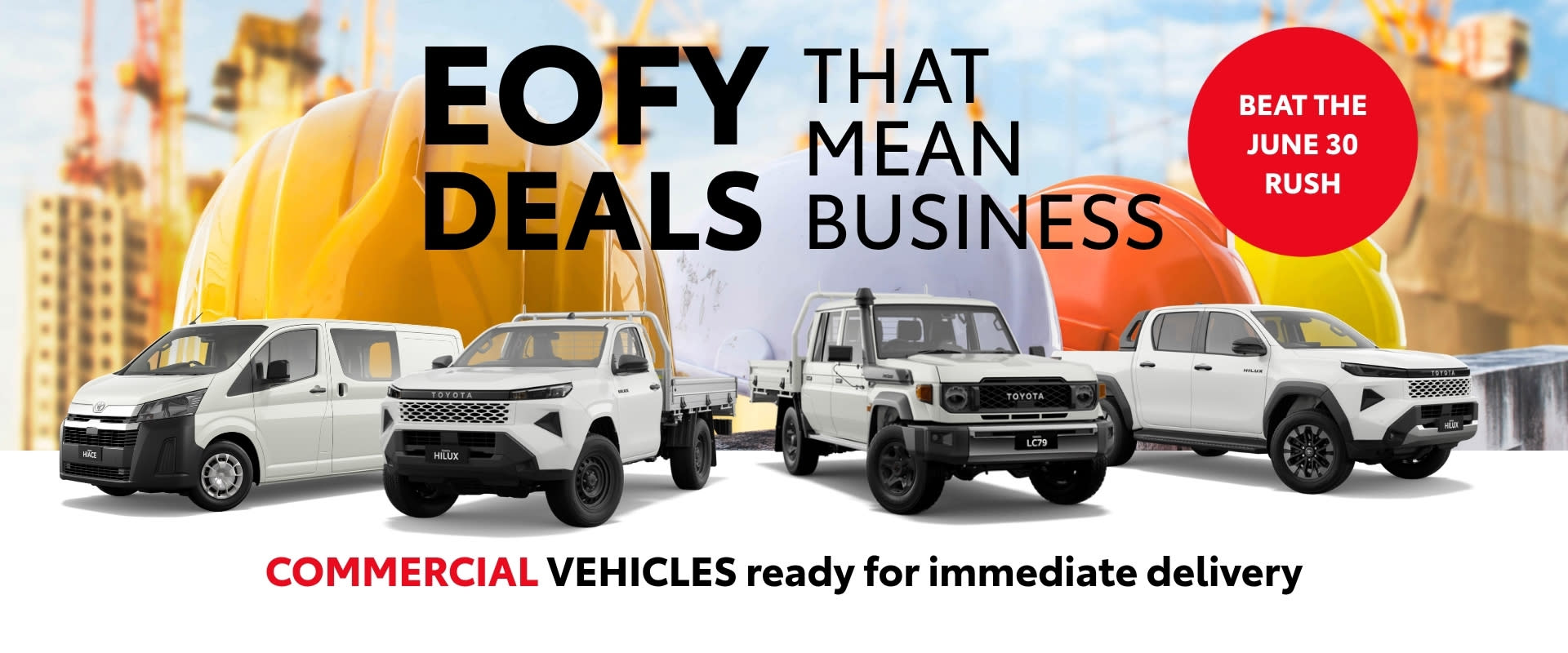 Commercial Vehicles EOFY Arrivals