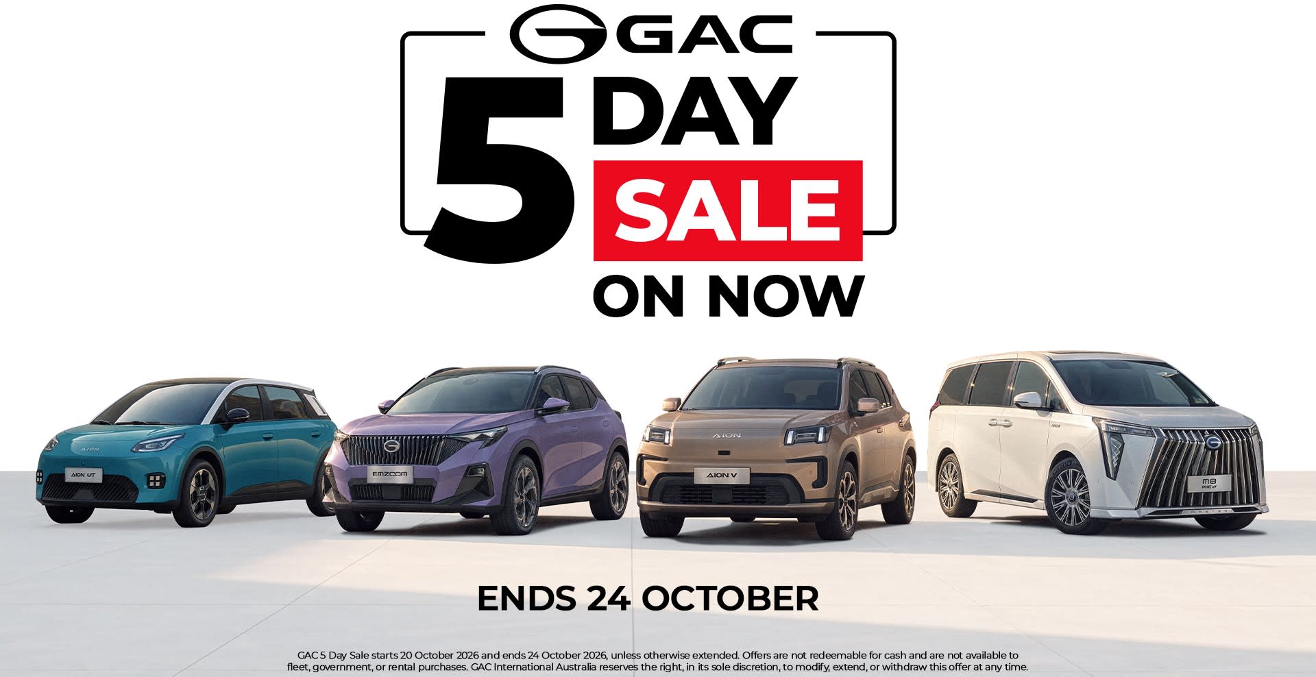 5 Day Sale