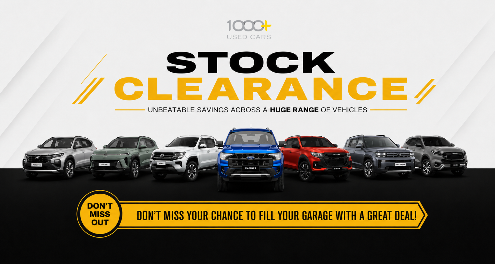 Used Stock Clearance 