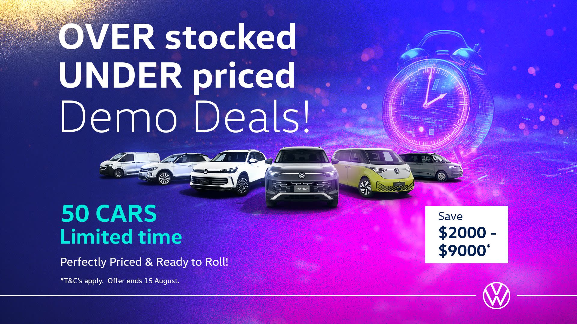 VW Demo Sale July 2026