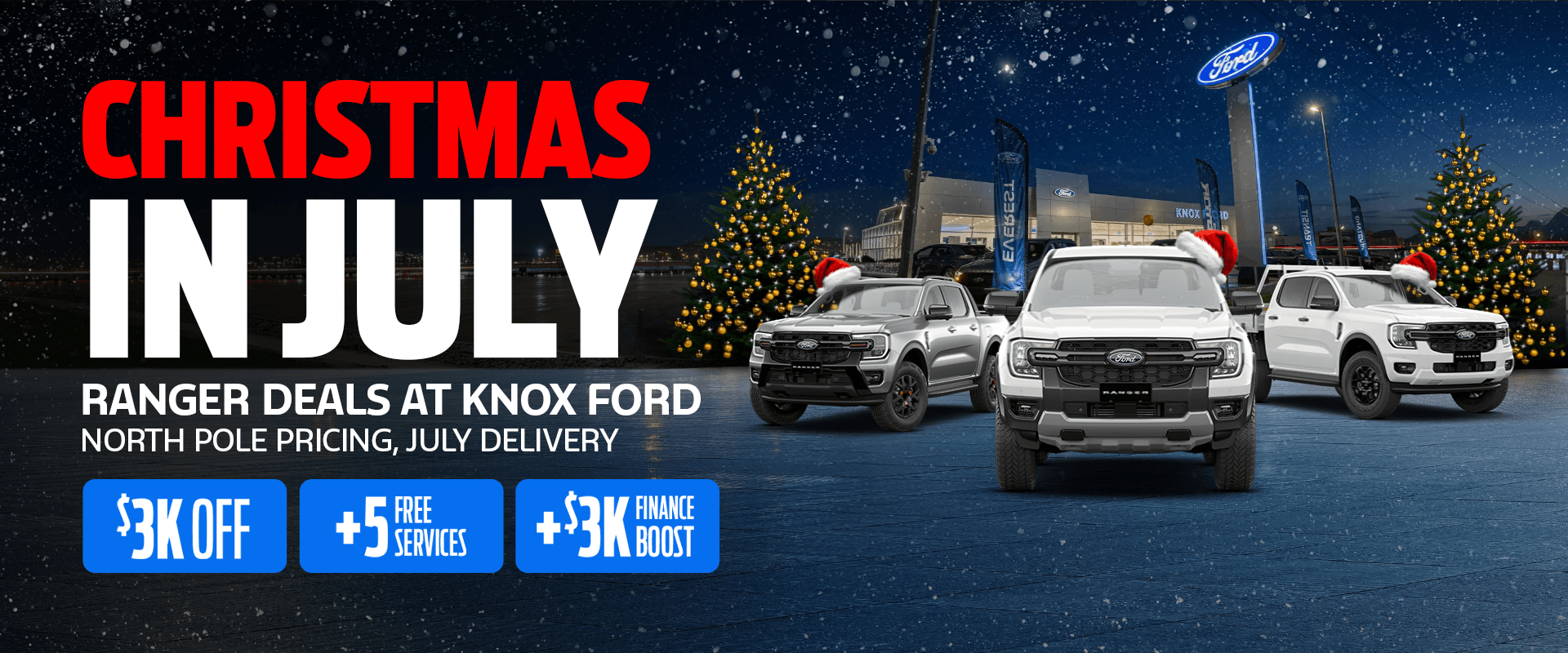 Christmas in July: Ranger - Triple Stack Offer