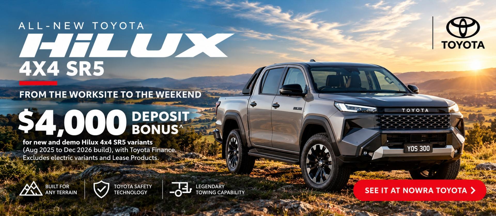 Nowra Toyota Hilux Banner 