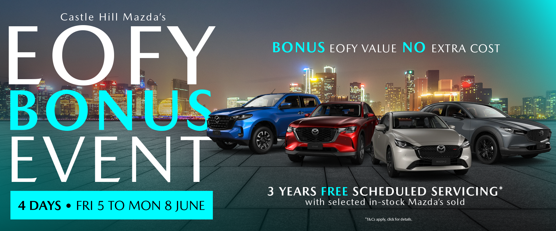 EOFY Bonus Event