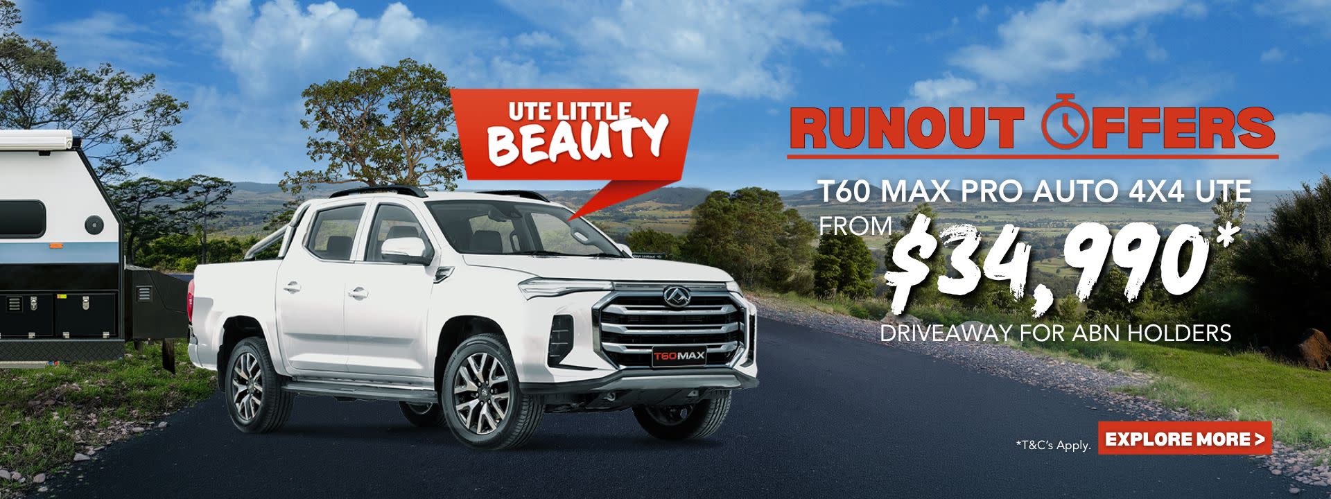 Run Out Offers T60 MAX PRO