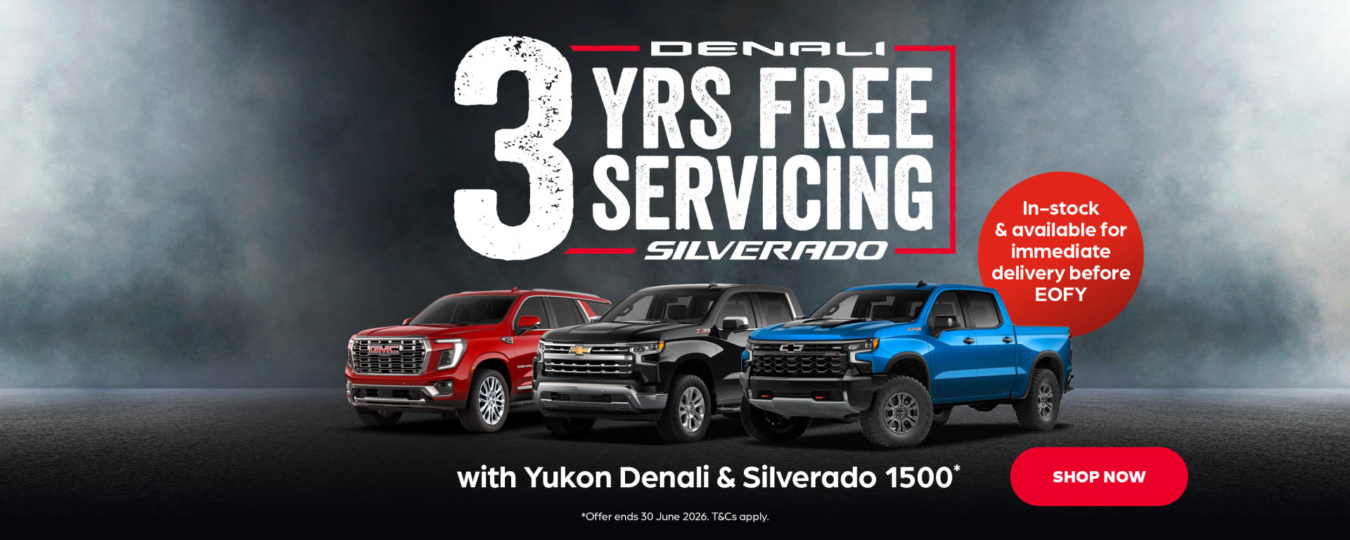 3 Years Free Servicing