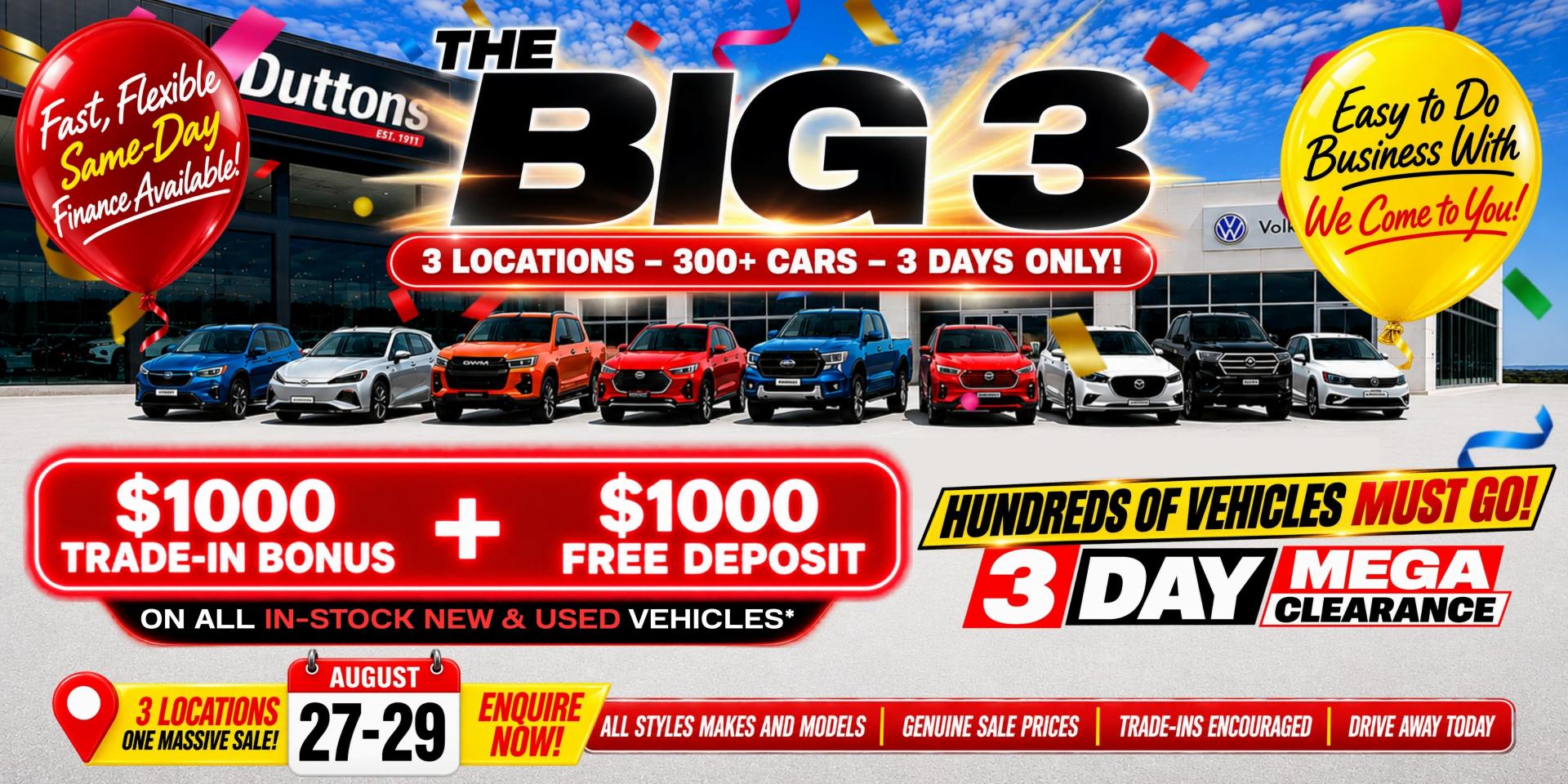 3 day sale
