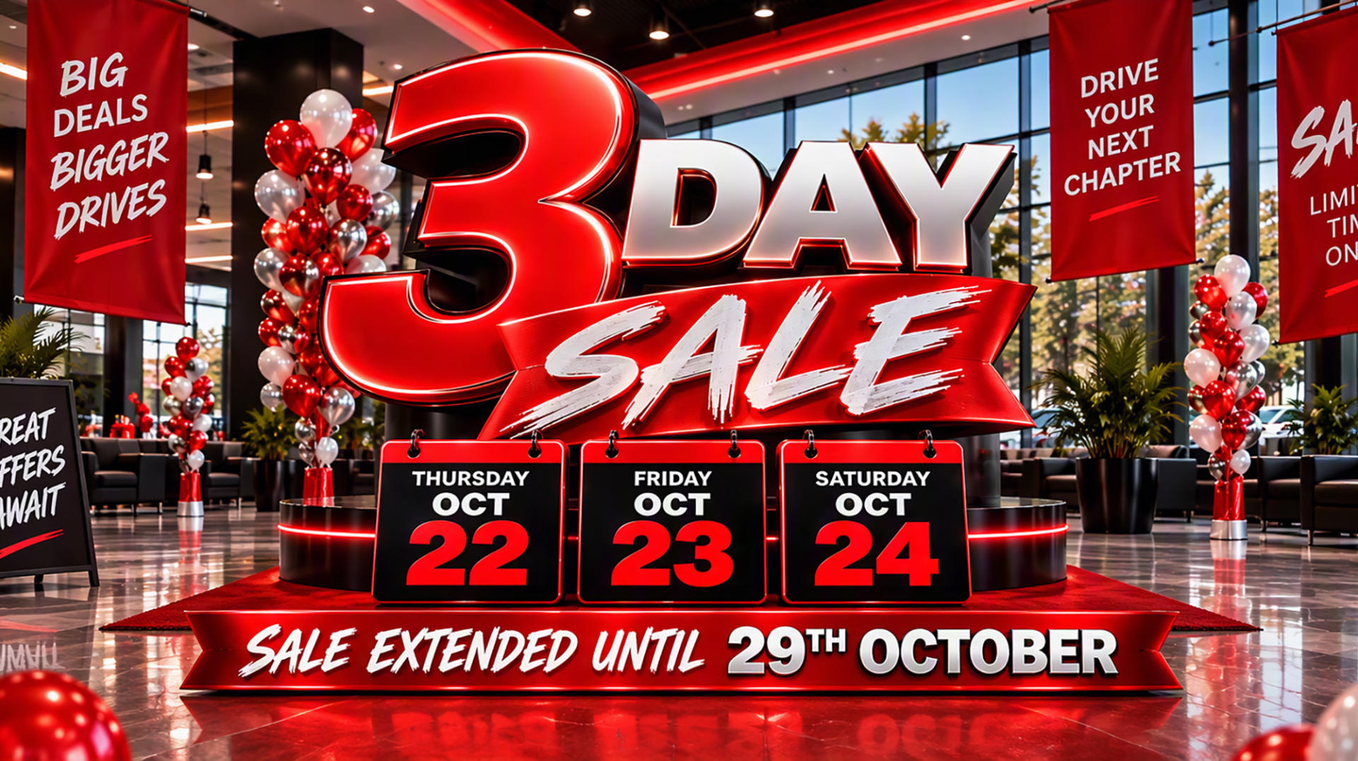 3 day Sale Extended