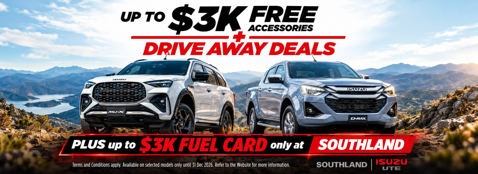 Southland Isuzu Fuel Card Offer