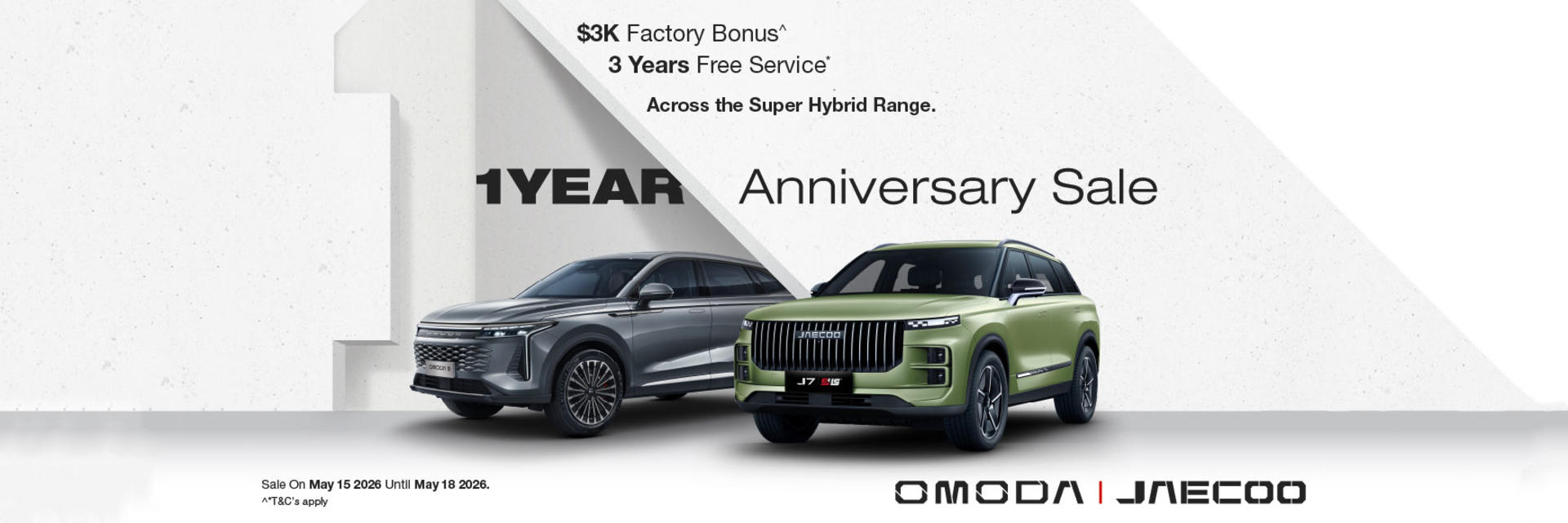 Jaecoo 1Year Anniversary