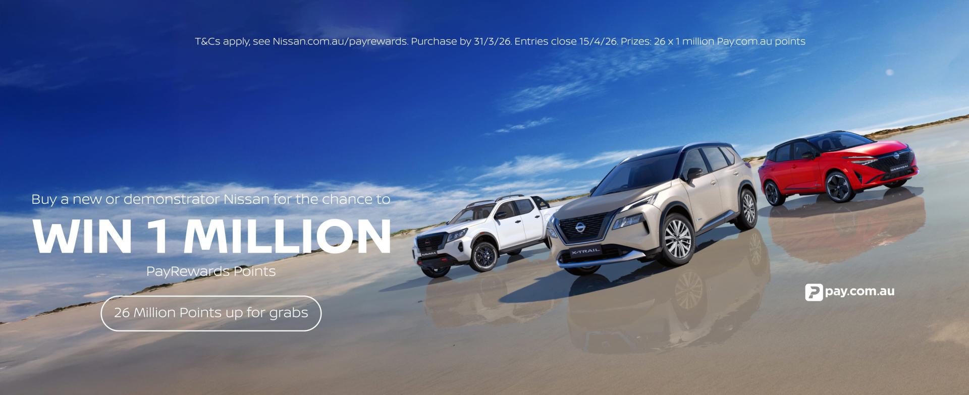 Win a Million -X Trail 