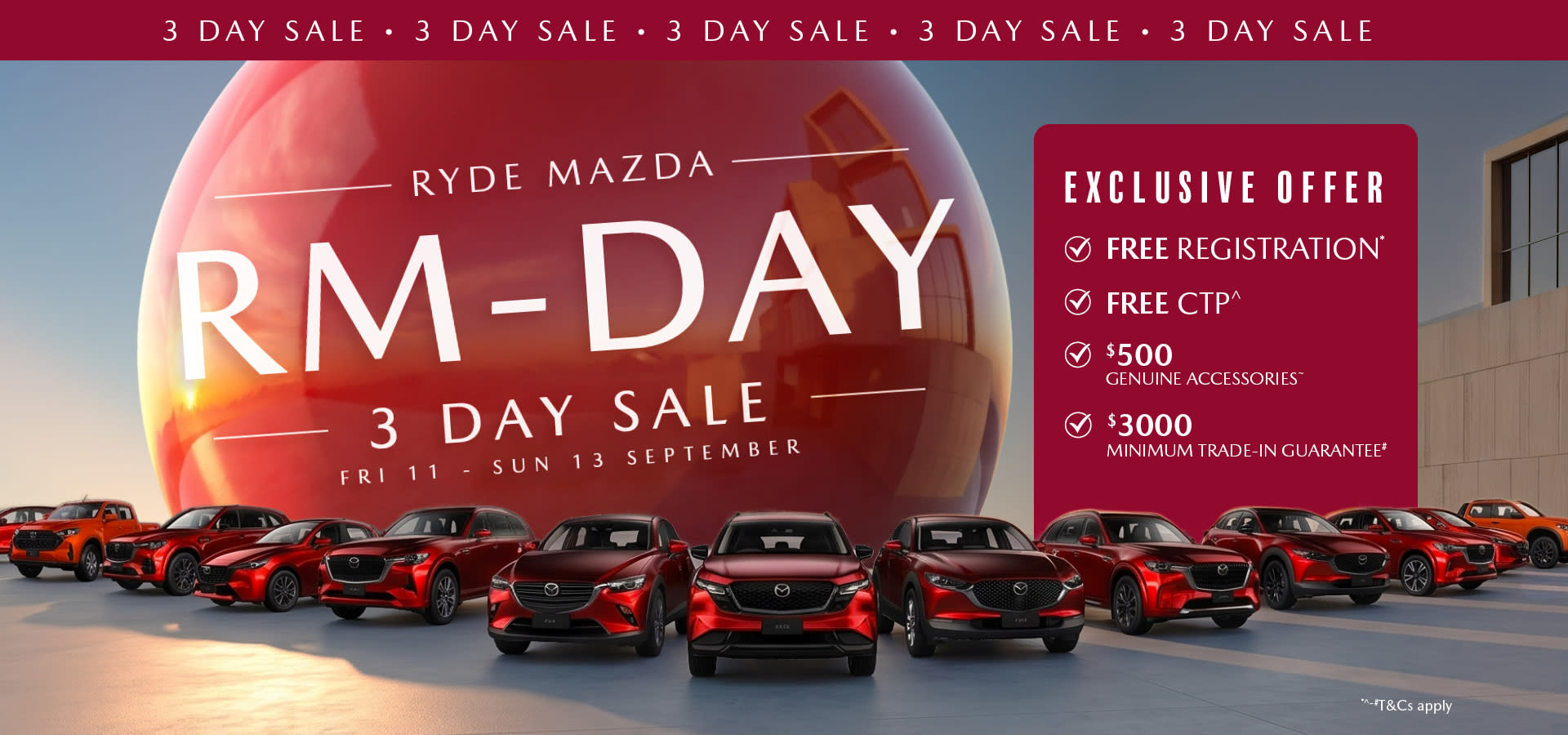 RM-Day Is Here At Ryde Mazda