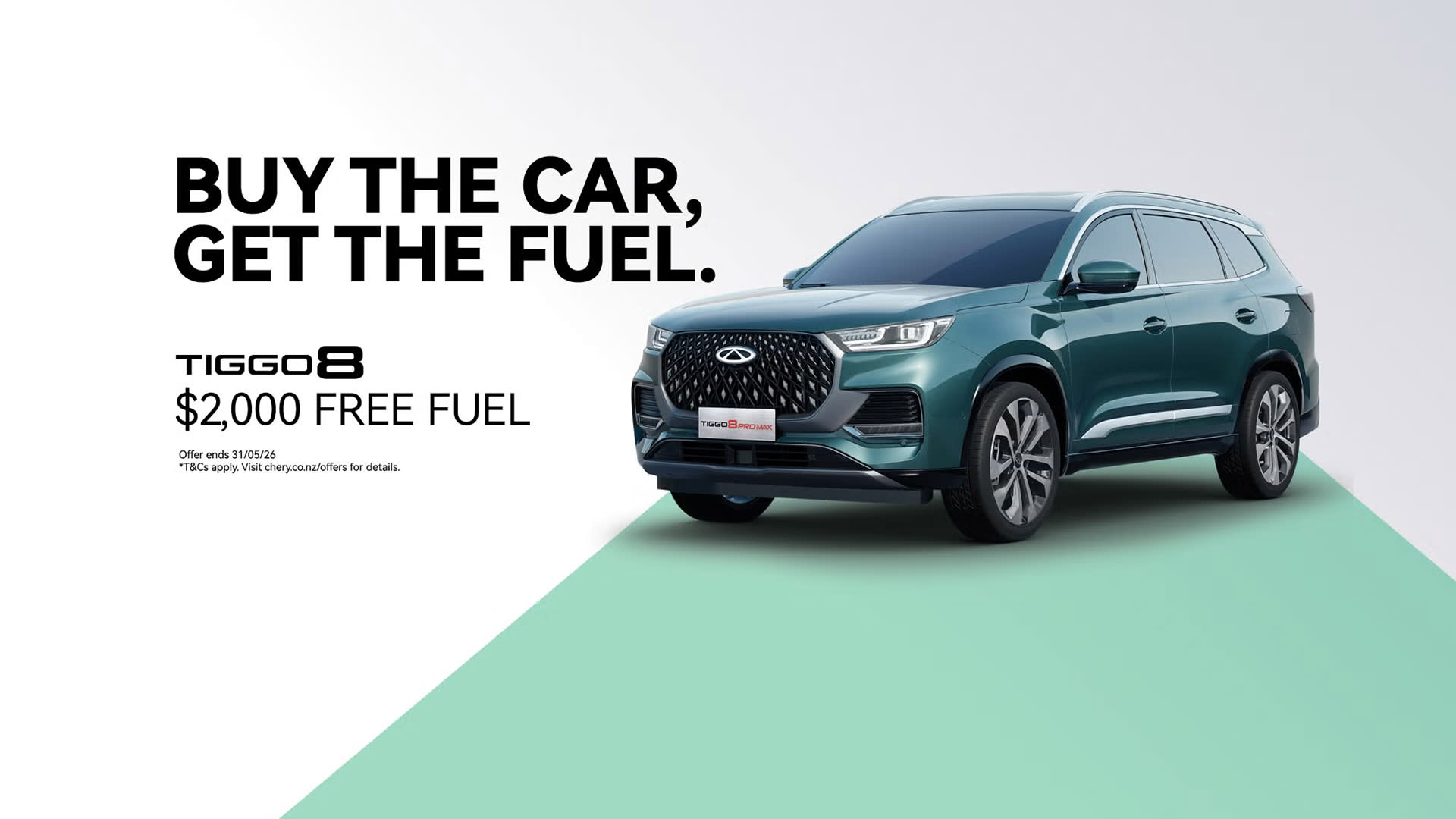 Tiggo 8 Free Fuel
