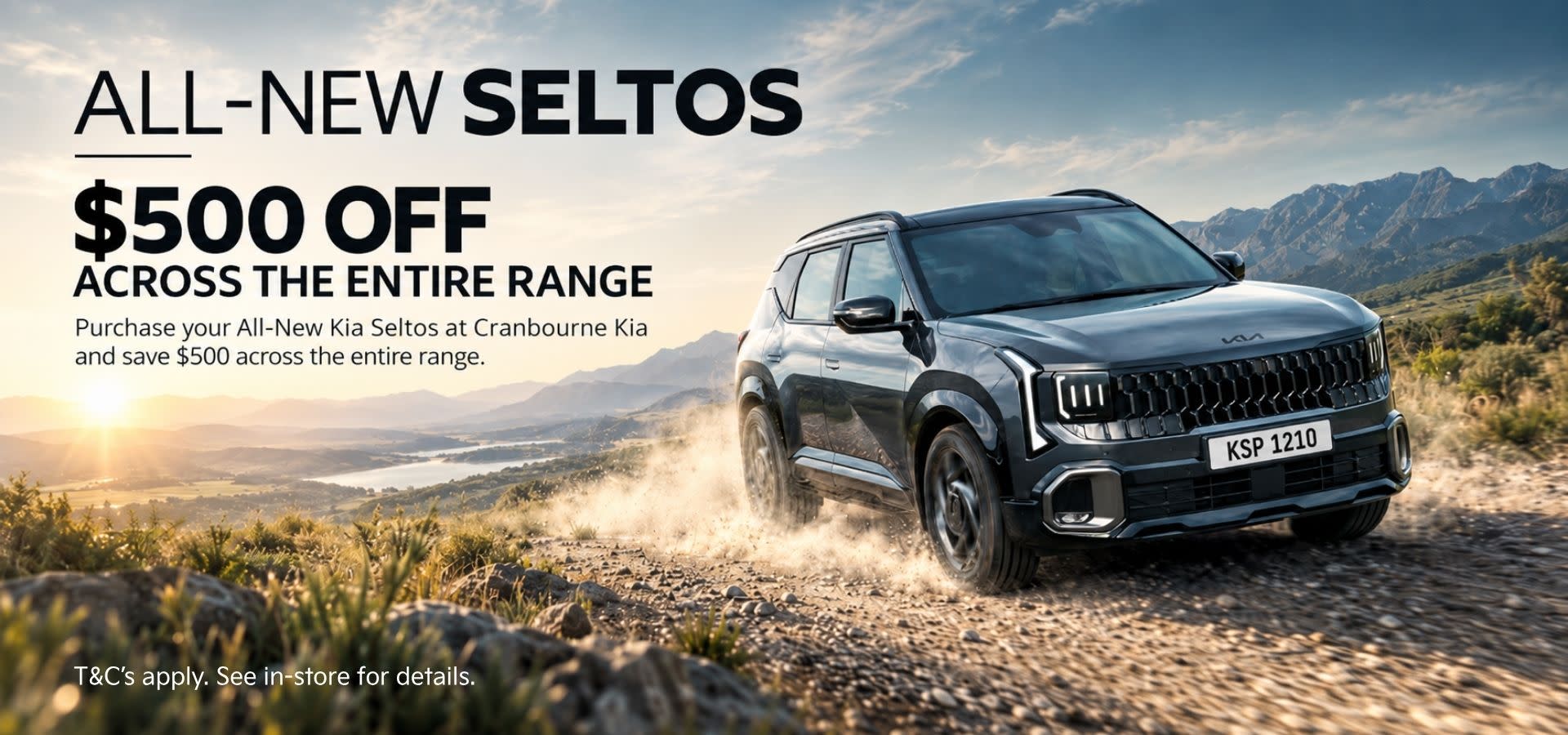 $500 of All-new Kia Seltos