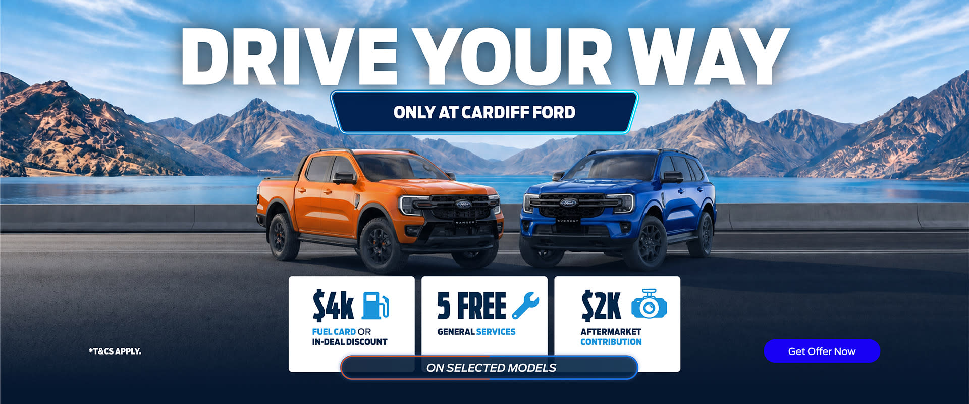 A new car promotion