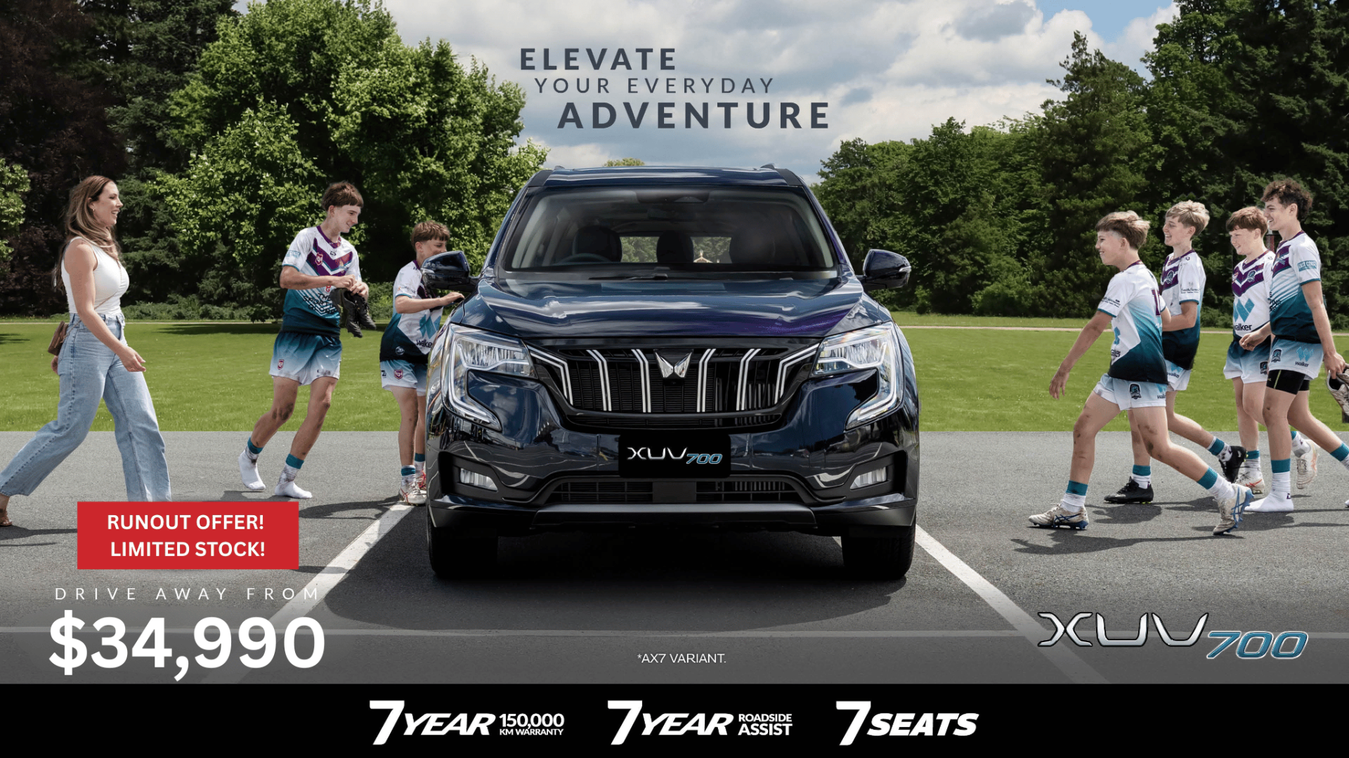 Mahindra XUV700 $34,990