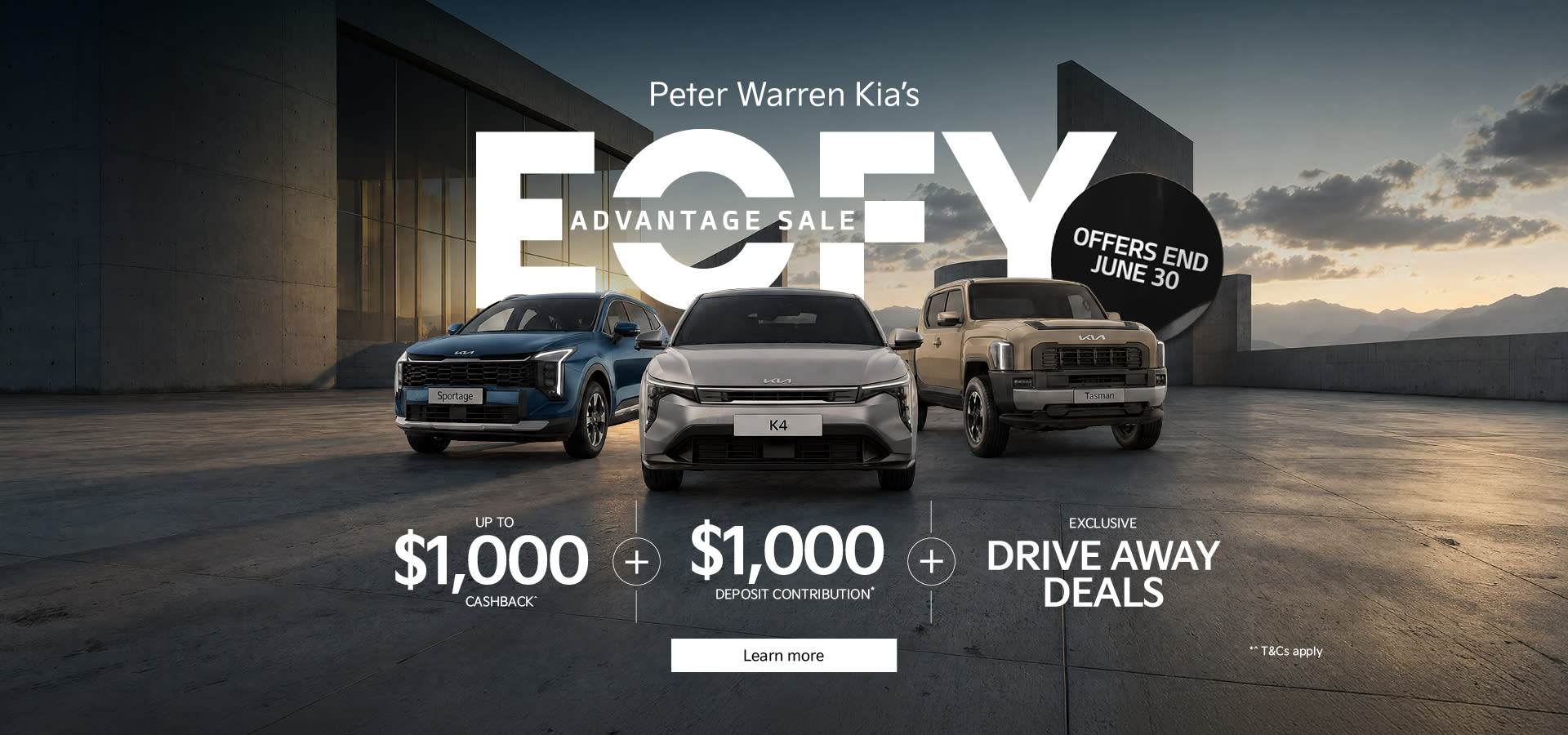 Peter Warren Kia Advantage Sale