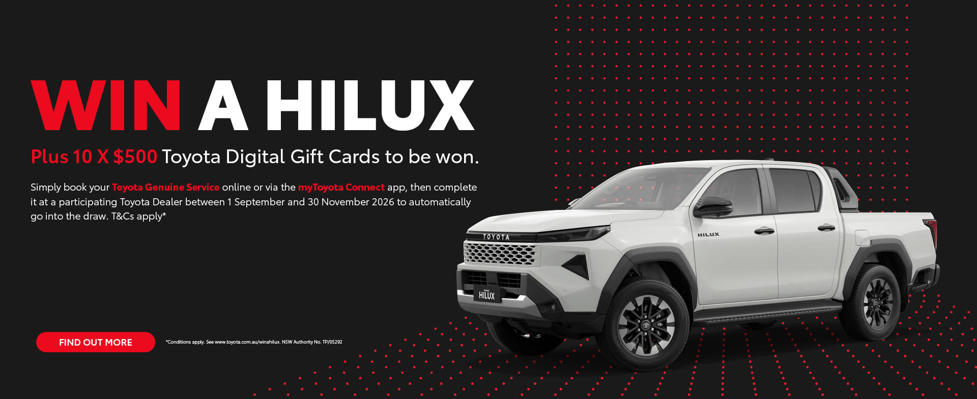 Win a Hilux - Competition