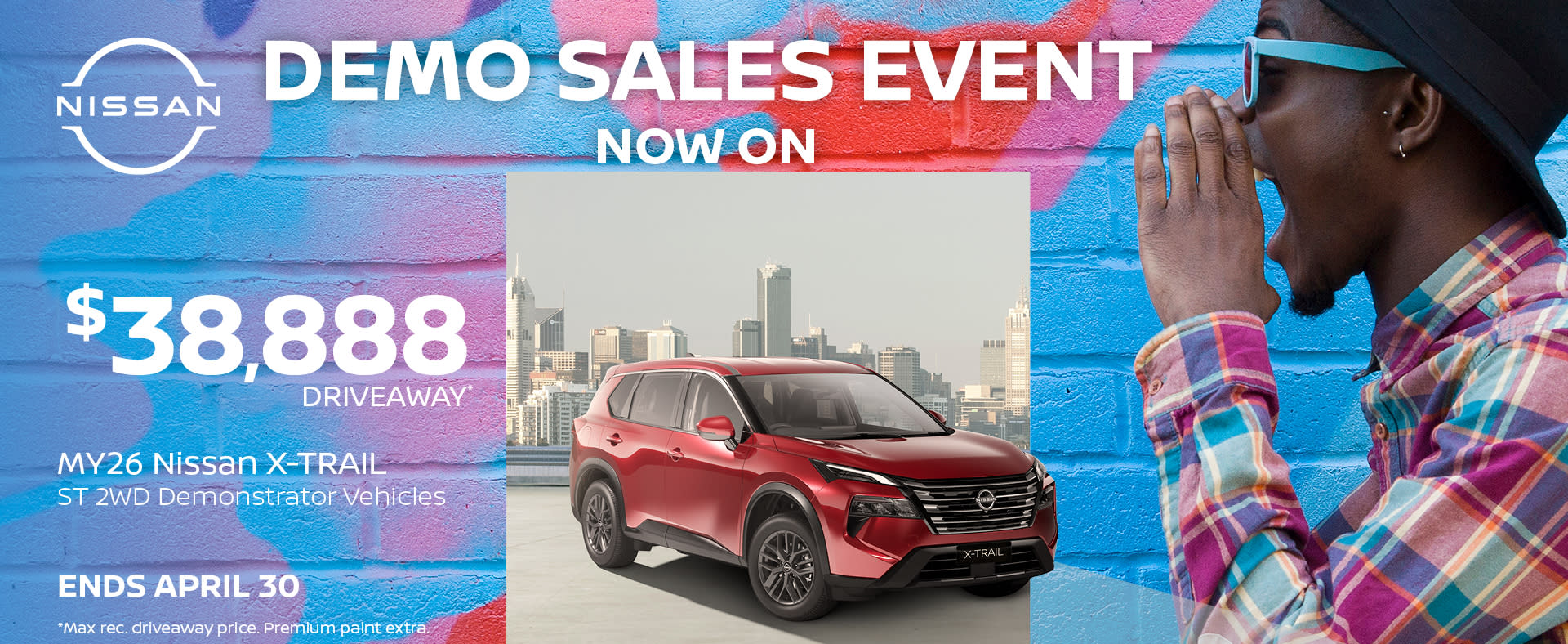 Nissan X-Trail Demo Sale Event