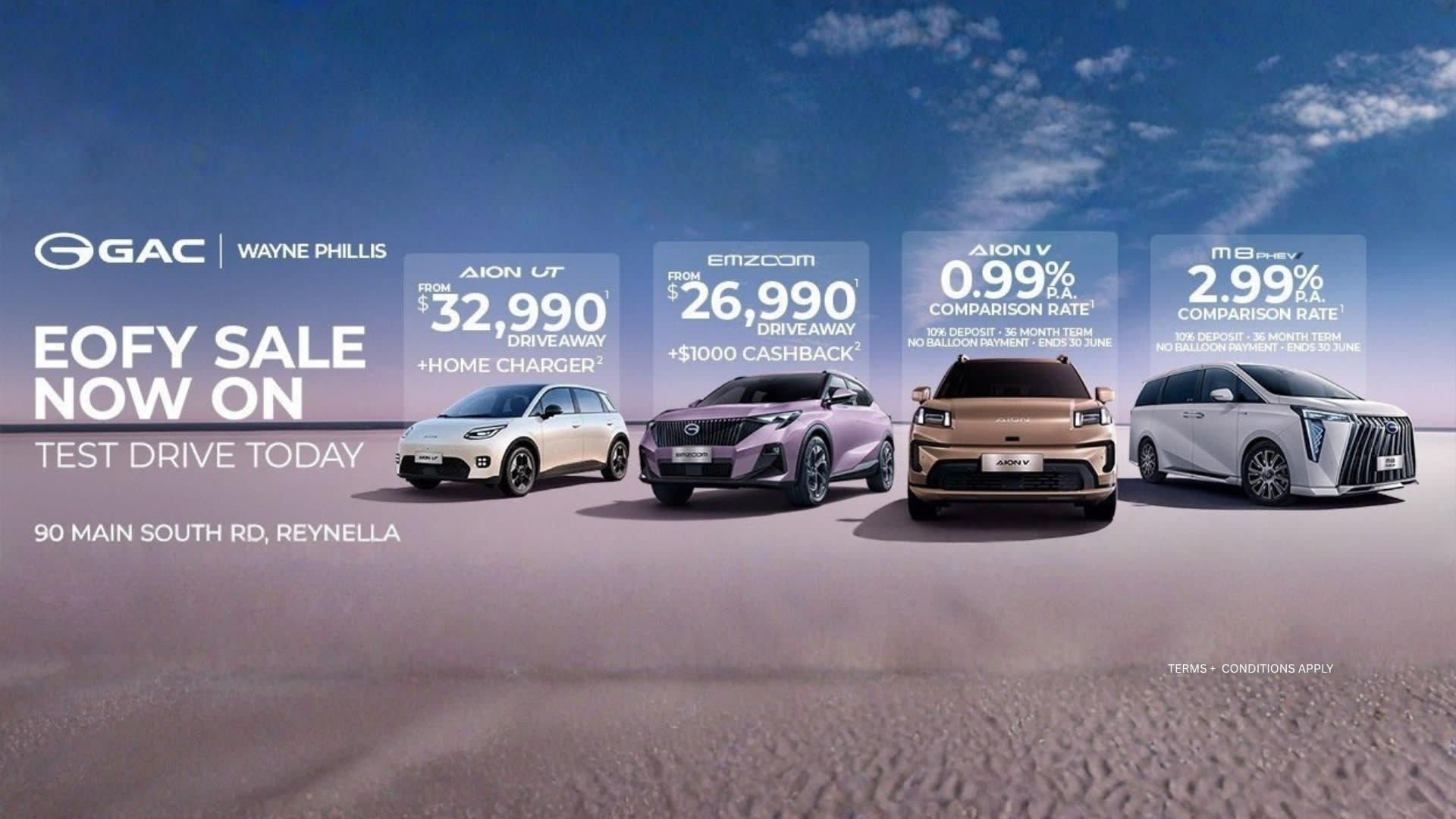 A new car promotion