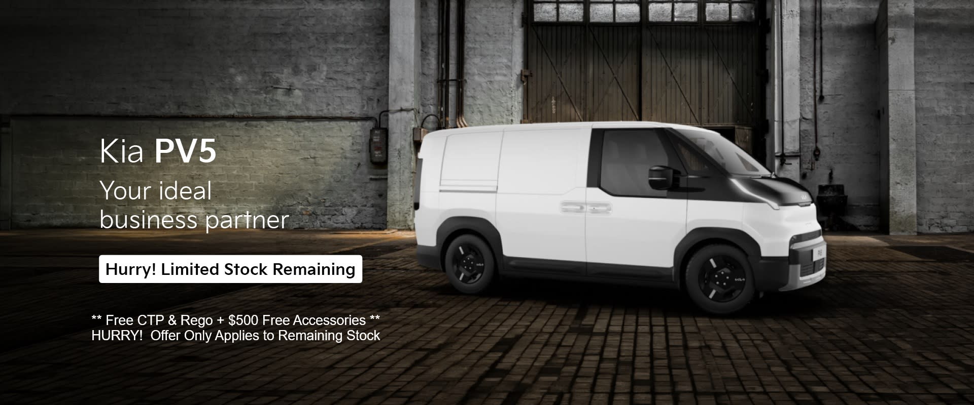 Kia PV5 Special Offer