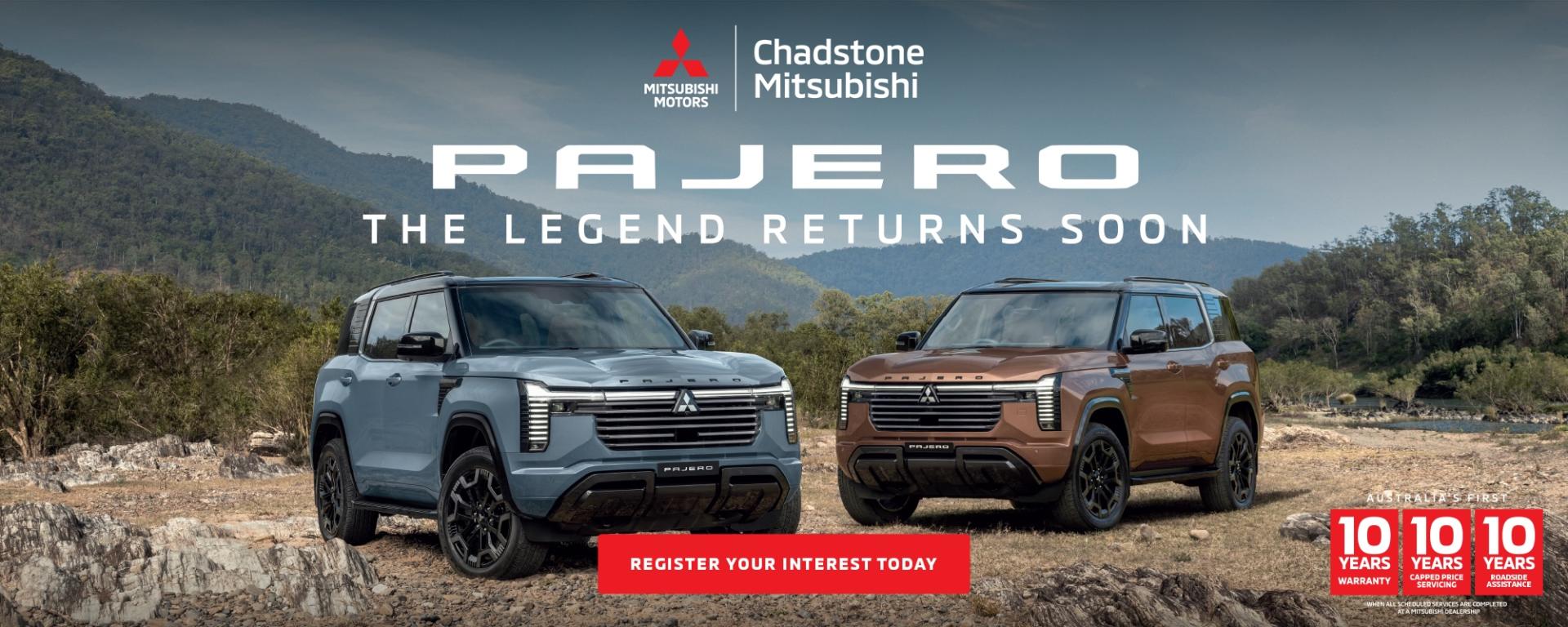 New Pajero