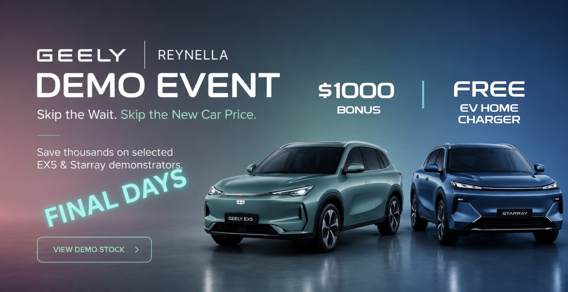 A new car promotion