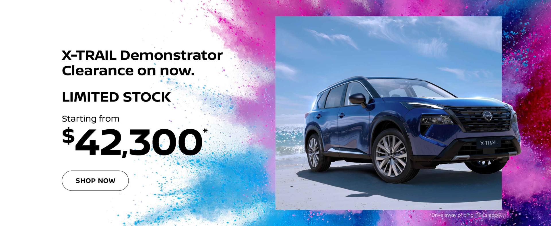 X-Trail Demo Clearance