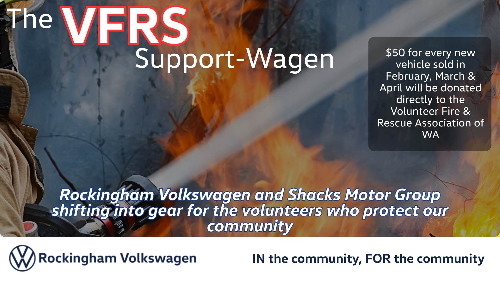 VFRS Sponsorship Banner