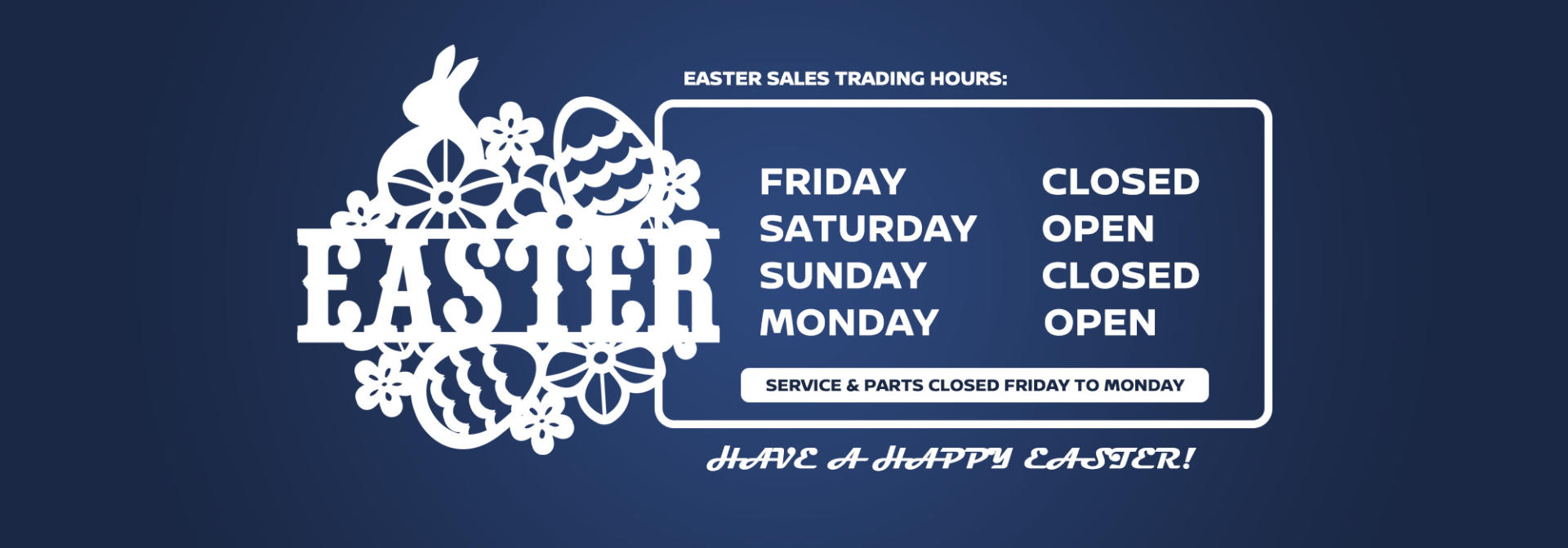 Easter Hours