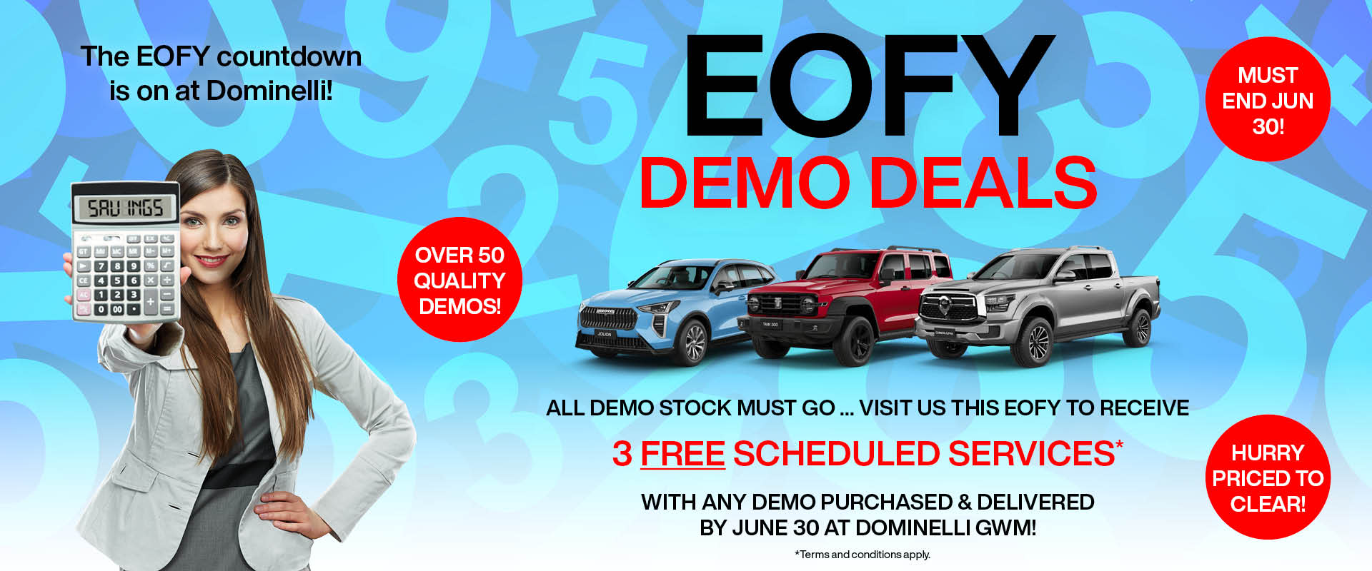 EOFY Demo Deals