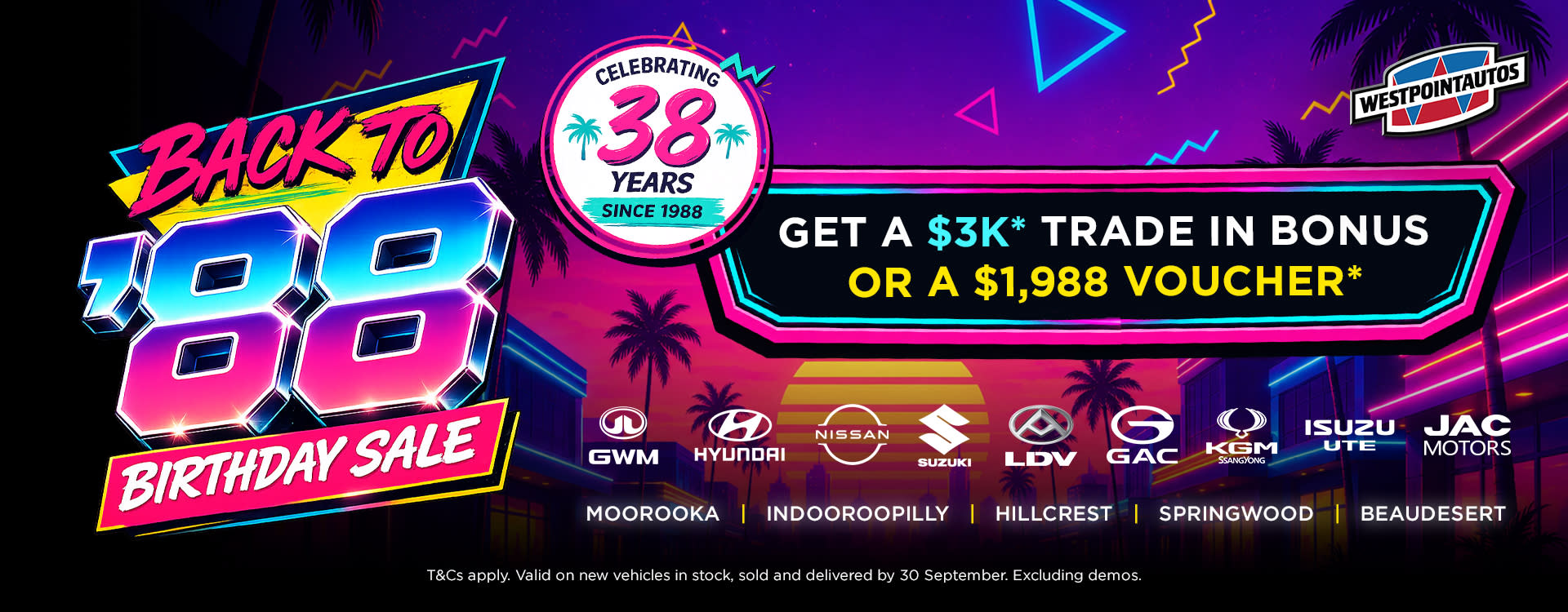A new car promotion