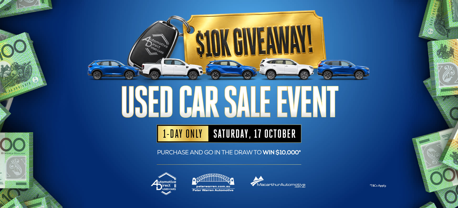 Used Car Sale Event