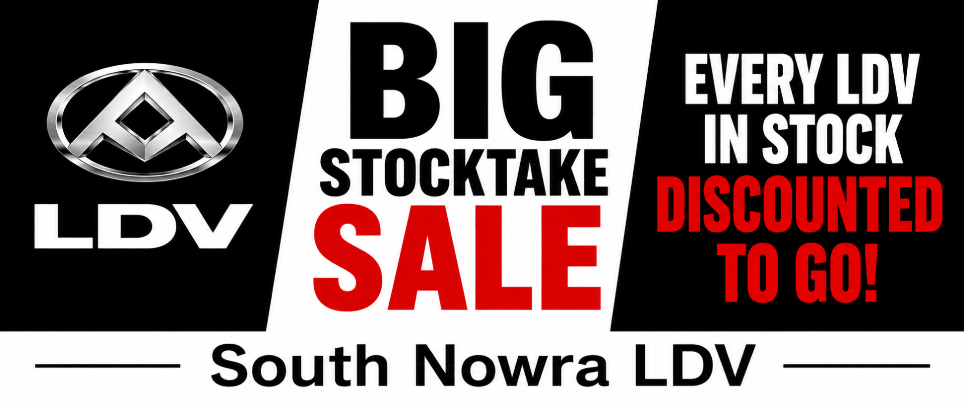 The Big Stocktake SALE 