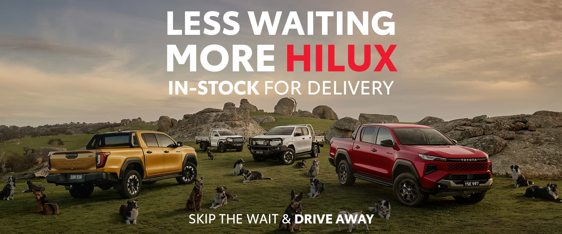 HiLux stock ready for delivery