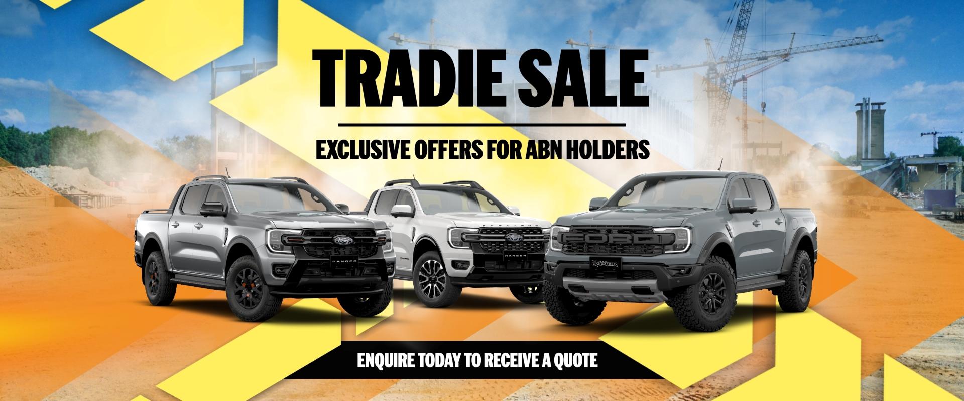 Tradie Sale