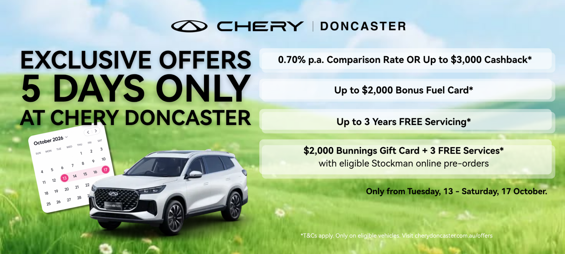 OUR BIGGEST SALE EVENT!