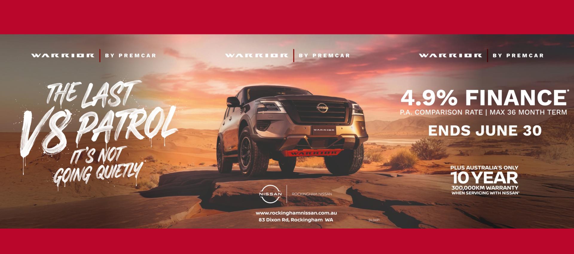 Nissan Patrol Warrior Offer