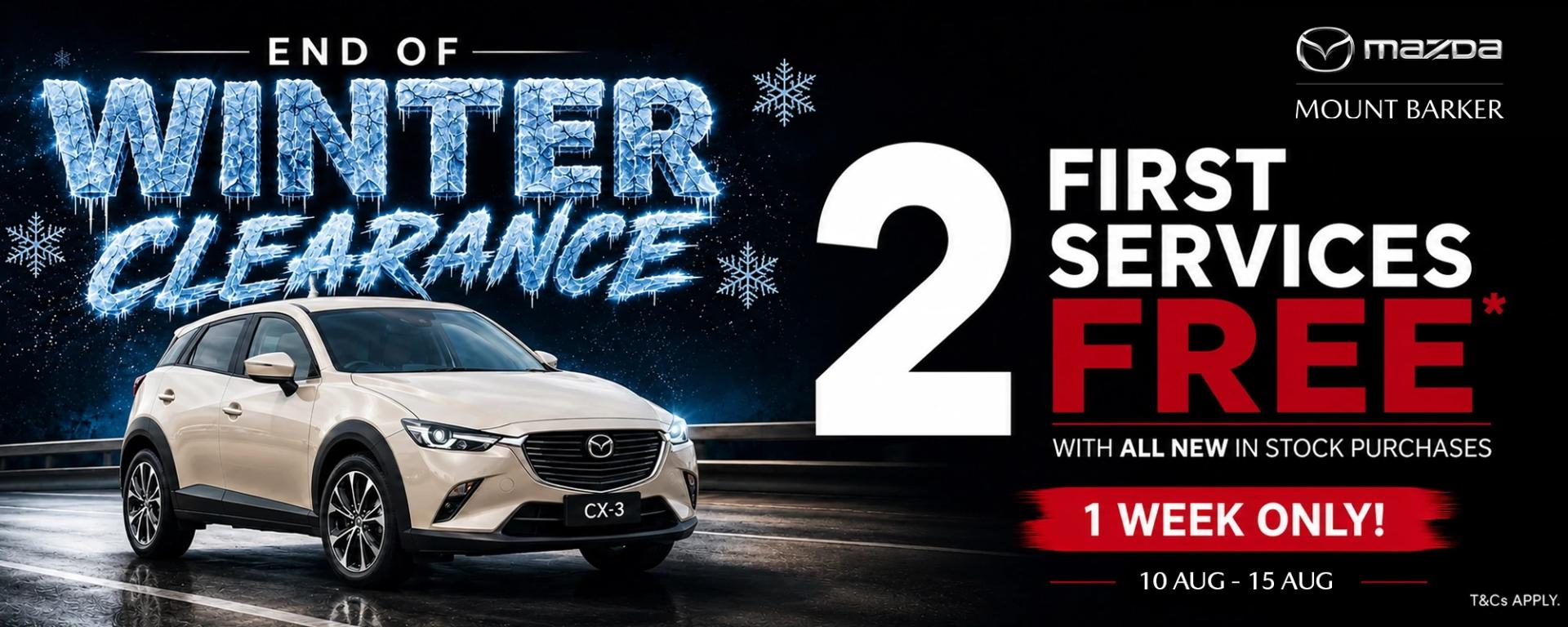 End Of Winter Clearance